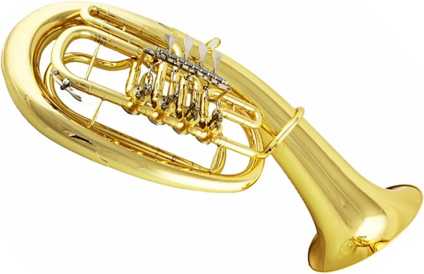 Suitable For Beginners 4 Key Flat Euphonium Brass Playing Practice Instrument Euphonium All-brass Instrument