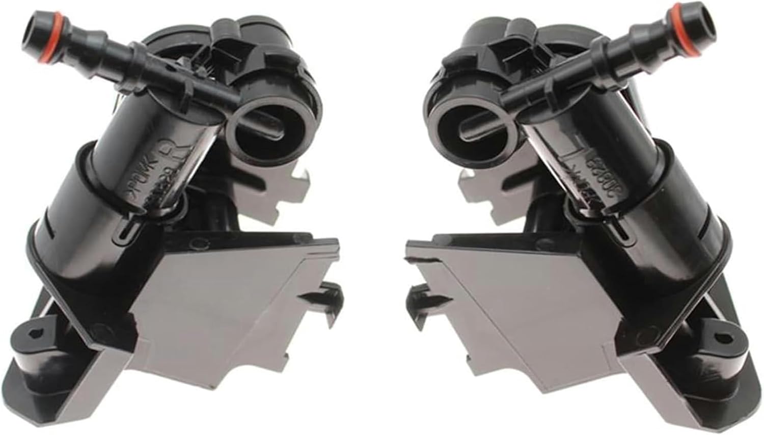 Car Headlight Washer Nozzle 2Pcs Car Headlight Washer Nozzle Head Light Cleaning Jet Pump 85207-02100 85208-02100 Water Sprayer for Corolla 2010-2013