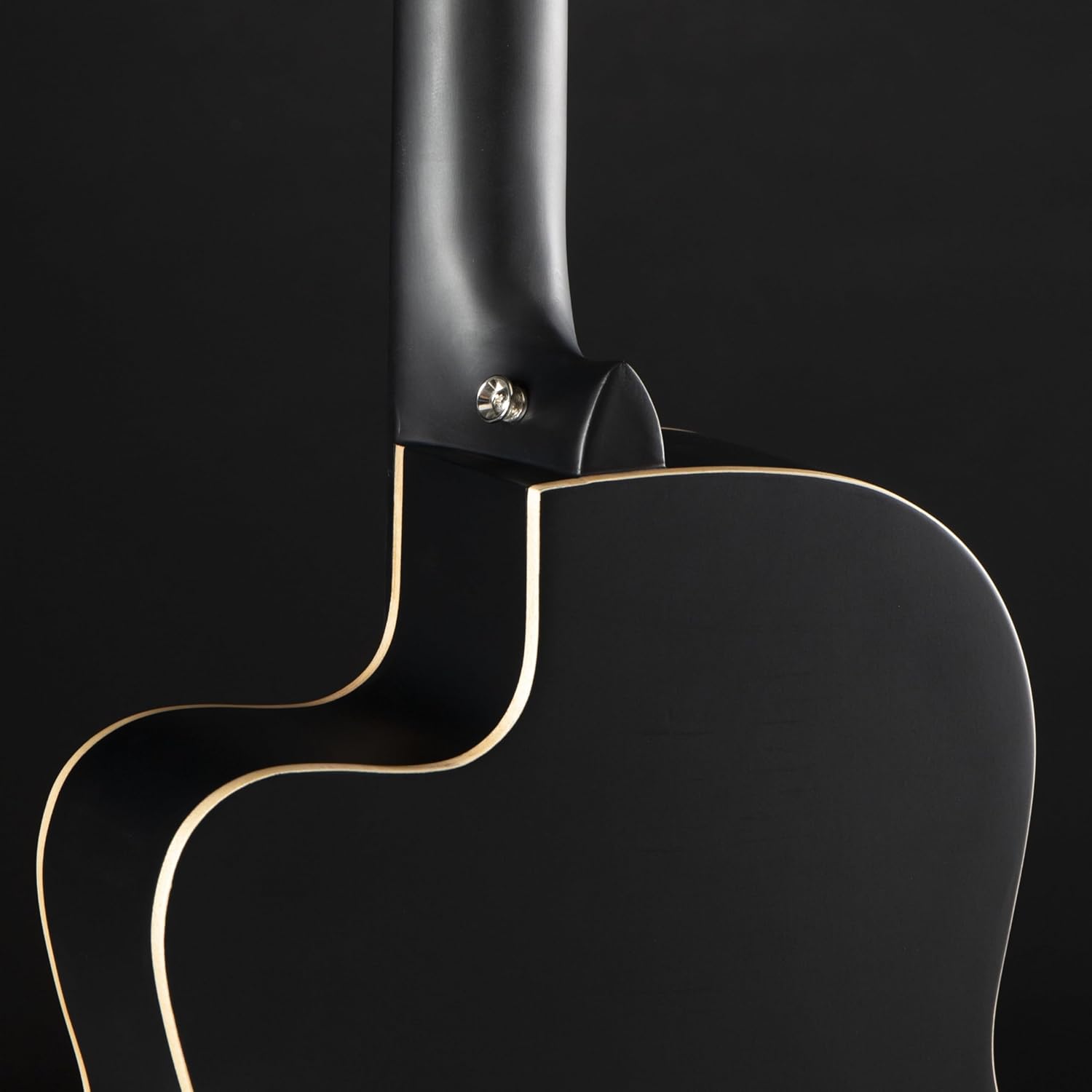 RCE125SN-SBK Family Series Thinline Acoustic Electric Nylon Classical 6-String Guitar w/Free Bag