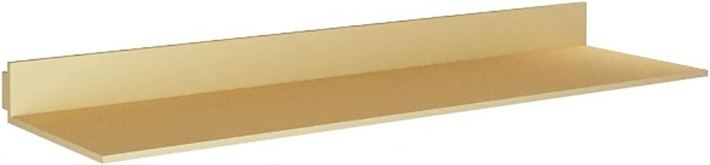 Illuminated Wall Shelf Built-in LED,Aluminum Alloy Display Stands,Floating Shelves Wall Mounted,Light Creative Metal Display Shelves for for Storage (Color : Gold, Size : 120cm/47.24in)