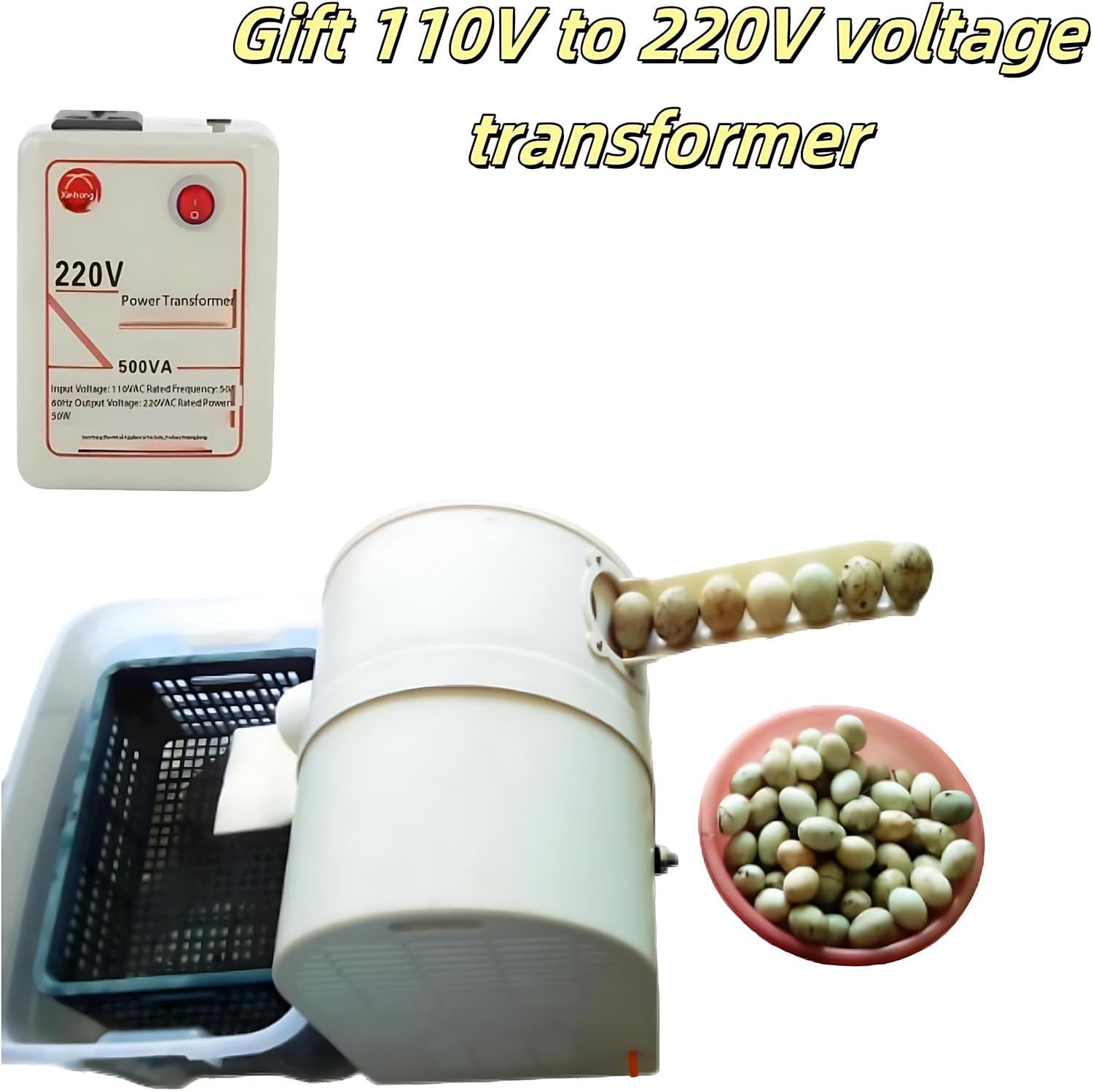 Automatic Egg Washer Machine, Electric Egg Washer Machine with Roller Brush, Egg Cleaning, 2300 Pcs/H Chicken Duck Goose Egg Egg Cleaner Wash Machine