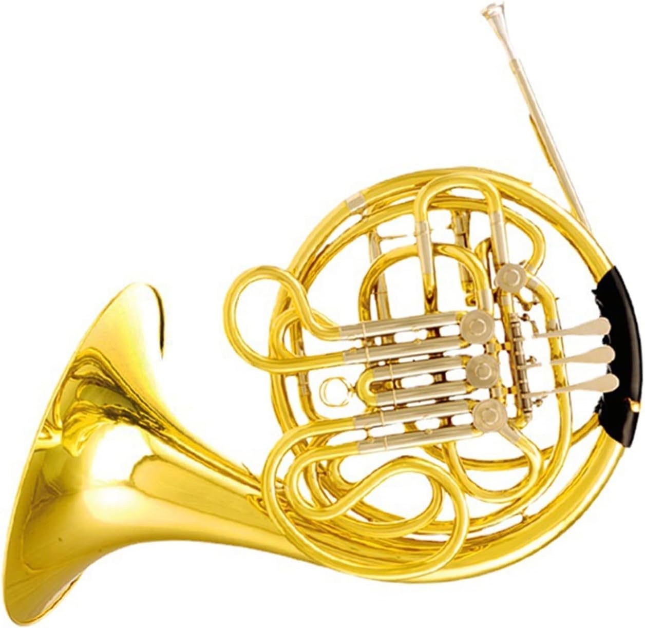 Professional musical instrument 4 key double row French horn Bb tone