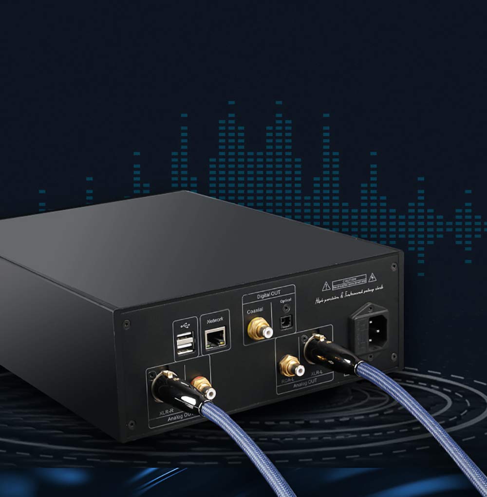 SKW Single OFC Balanced XLR Male to XLR Female 3 PIN Microphone Cable (9.8ft, 3M)