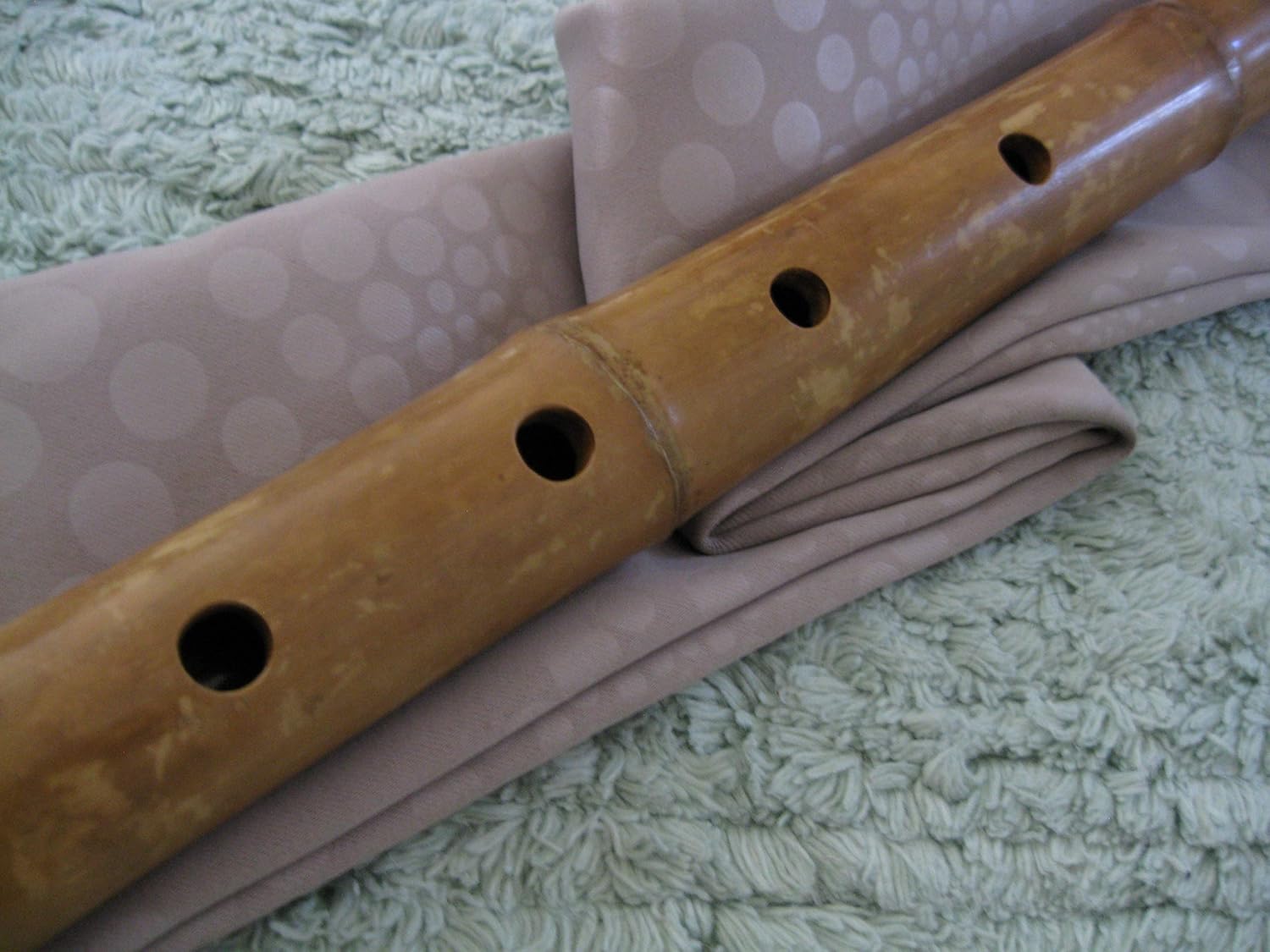 1.8 Pentatonic Shakuhachi w/o. Root End 5 Holes - Traditional Zen Instrument