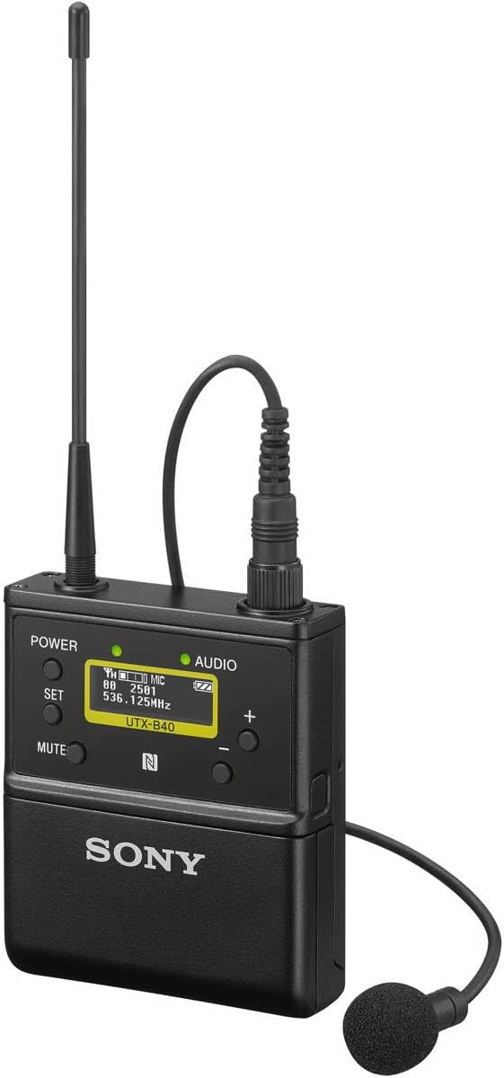 Sony UWP-D, 1 Wireless Microphone System, Black, One Size (UWP-D21/14)