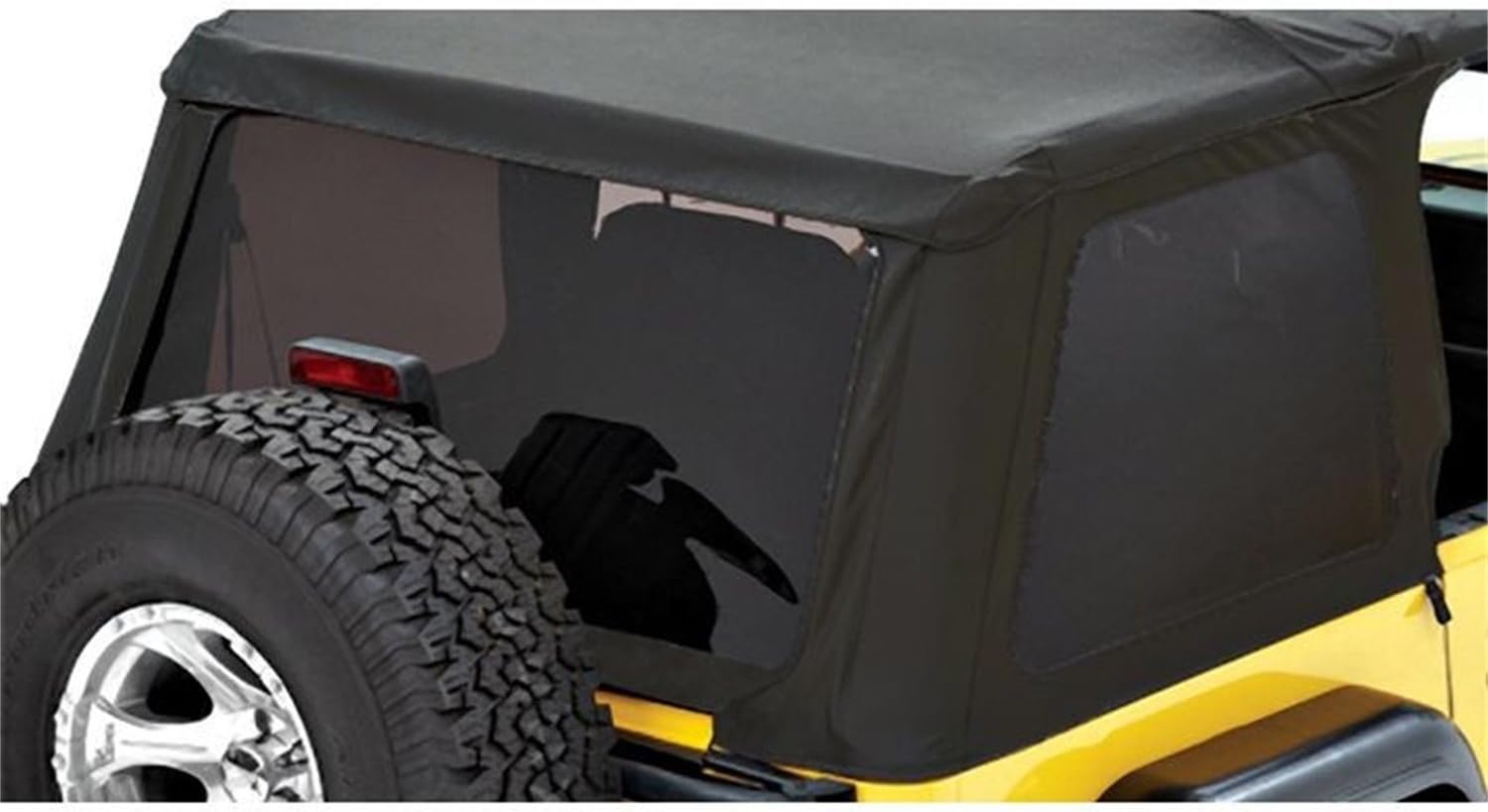 Bestop Window Set - Jeep '97-06 Wrangler TJ Exc. Unlimited (Trektop, Premium Black Twill)