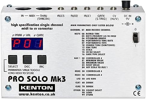 Kenton Pro Solo Mk3 Single-channel MIDI to CV Converter