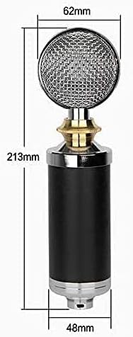 Recording Microphone Computer Mic for PC, Recording Condenser Microphone for Karaoke Recording Podcast