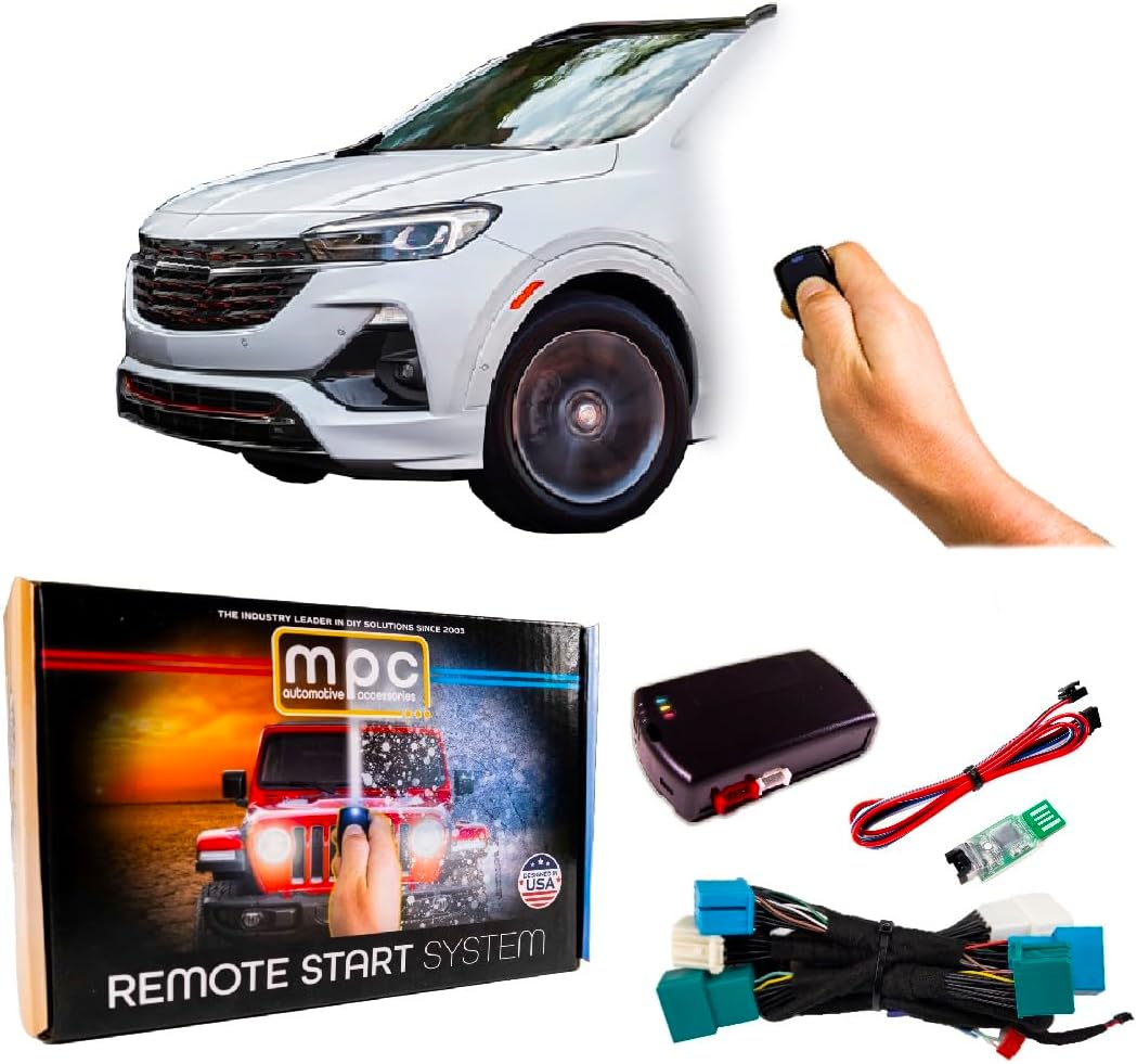 MPC Remote Start Kit Compatible with Buick Encore 2017-2025 || Push-to-Start || Uses Factory Fob || Includes Software Loader || Premier USA Tech Support