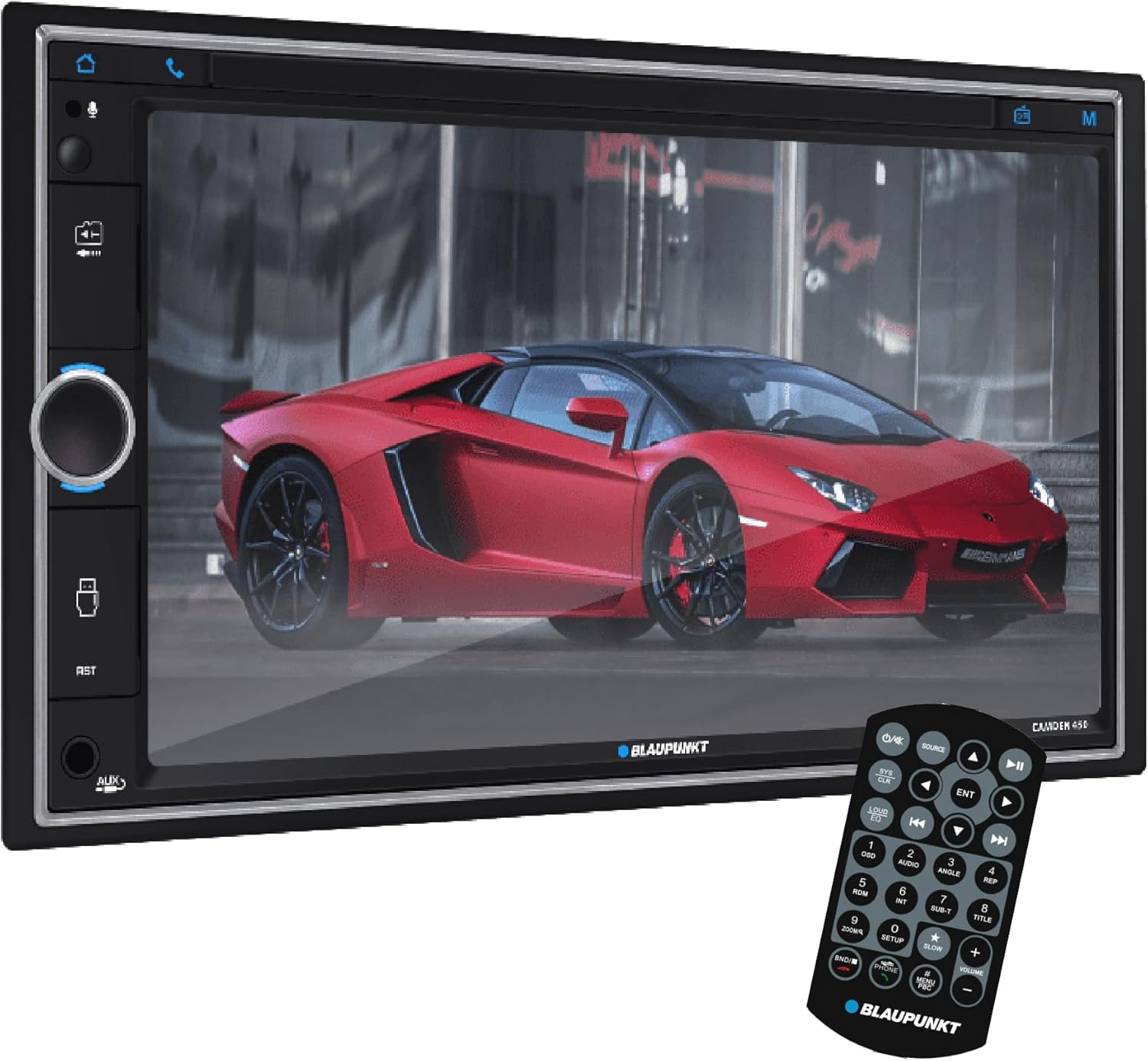 BLAUPUNKT 7” Camden 450 2DIN in-Dash Bluetooth Mechless Digital Multimedia Receiver