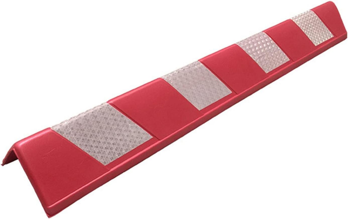 Wall Corner Guard for Parking Garages，Foam Wall Column Guard，Car Parking and Warehouse，Reflective Strips(Red,20pcs)