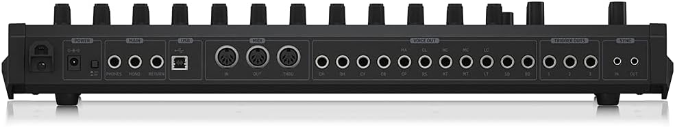 Behringer RHYTHM DESIGNER RD-8 Classic Analog Drum Machine with 16 Drum Sounds, 64 Step Sequencer, Wave Designer and Dual-Mode Filter