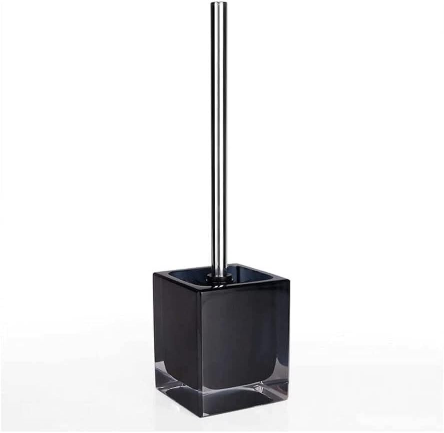 Toilet Brushes Toilet Brush and Holder Toilet Brush Set Black Toilet Brush and Holder Set for Bathroom for Bathroom Toilet Cleaning Soft Bristled Bathroom Brush Toilet Brush Holder Toilet B