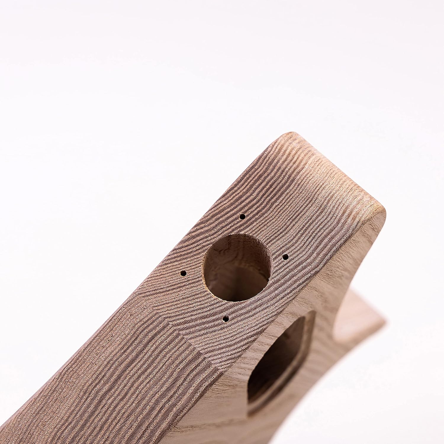 DIY Headless Electric Guitar kits, Elm Body, H-H Pickup Configuration, Natural