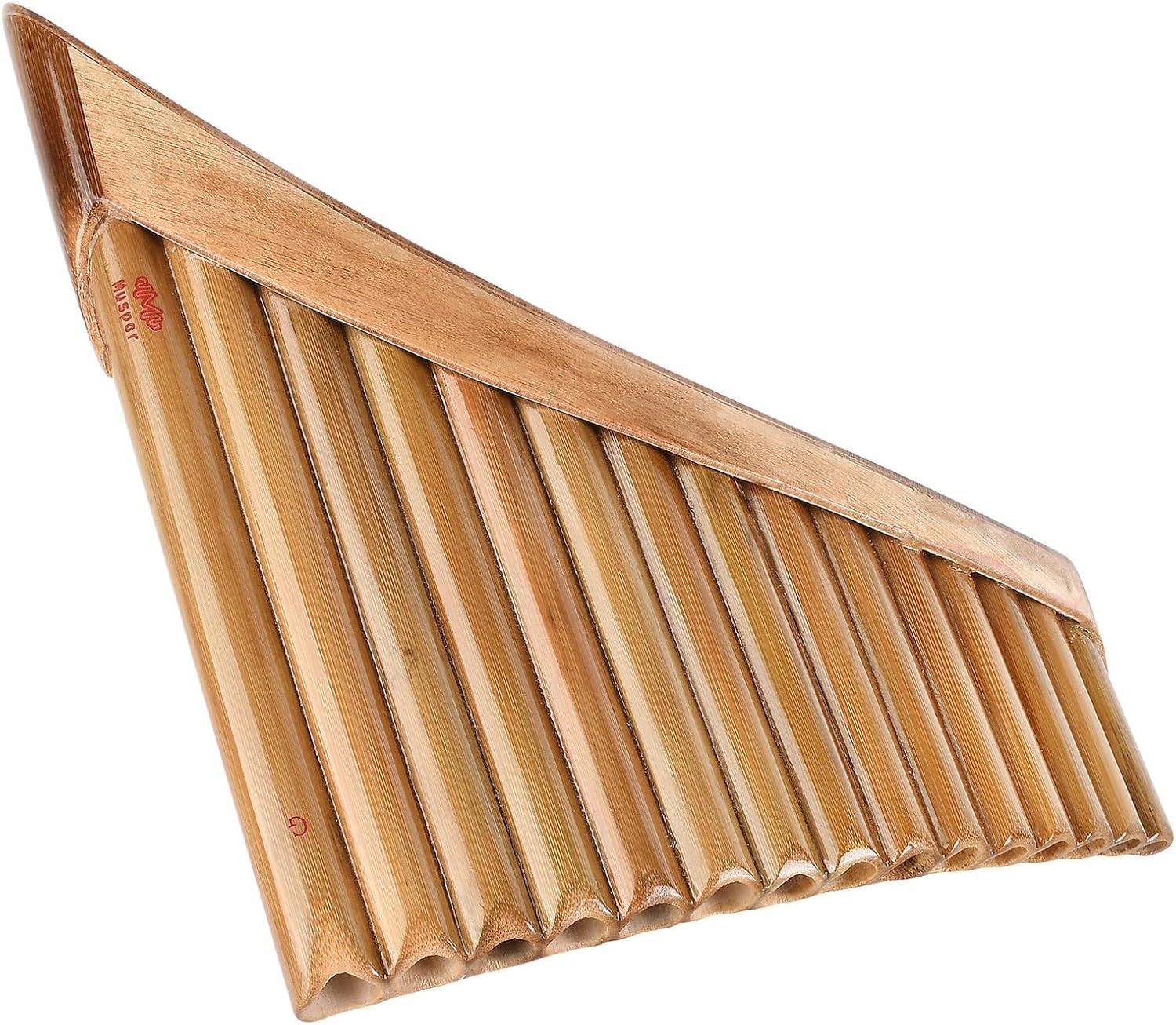 Right Left Hand 15 Pipes Pan Flute G For Key Panpipe With Soft Storage Bag Folk Woodwind Musical Instrume