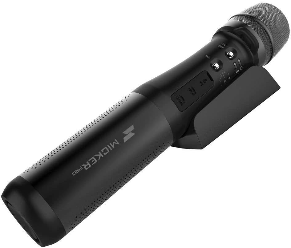 An-Micker-Pro Wireless Microphone, All-in-One Mini Microphone XLR Mic & Speaker – Audio with Wireless Technology – Recording Studio Equipment, Mic for Streaming