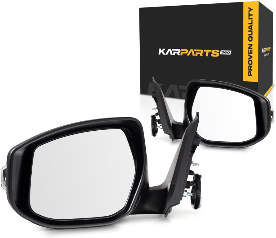 For Nissan Altima 2013 14 15 16 17 2018 Door Mirror Driver & Passenger Side Pair | Power | Non-Heated | w/Signal | 3.5L | Paint To Match | Sedan | For 96302-3TH2A, 96301-3TH2A | NI1320224, NI1321224