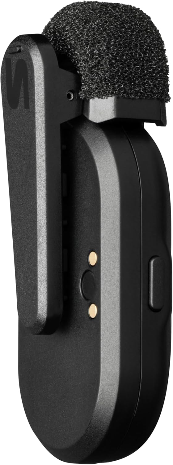 Shure AMV-LAV-Z7 Replacement MoveMic Wireless Lavalier Microphone - No Charging Case Included, Charging Case Required to Operate