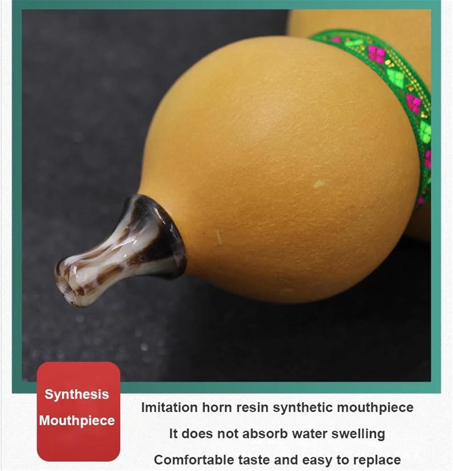 Hulusi Flute 3-tone C-tune Flute Woodwind Instrument B-tune Hulusi Traditional Chinese Musical Instrument With Special Box(Rosewood,B)