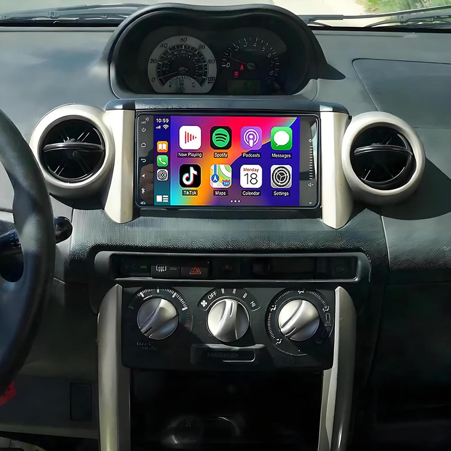 Double Din Car Stereo Upgrade Radio for Toyota Scion xA 2004 2005 2006, 7