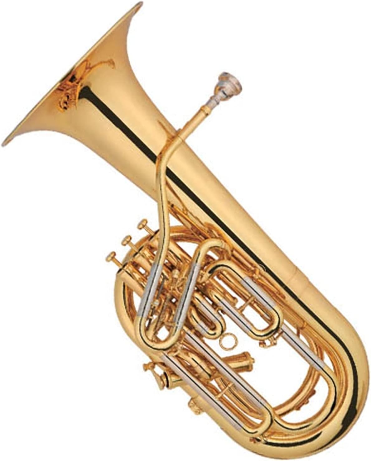 High Grade Euphonium 4 Pistons(Compensation System) Tone Bb Student Euphonium