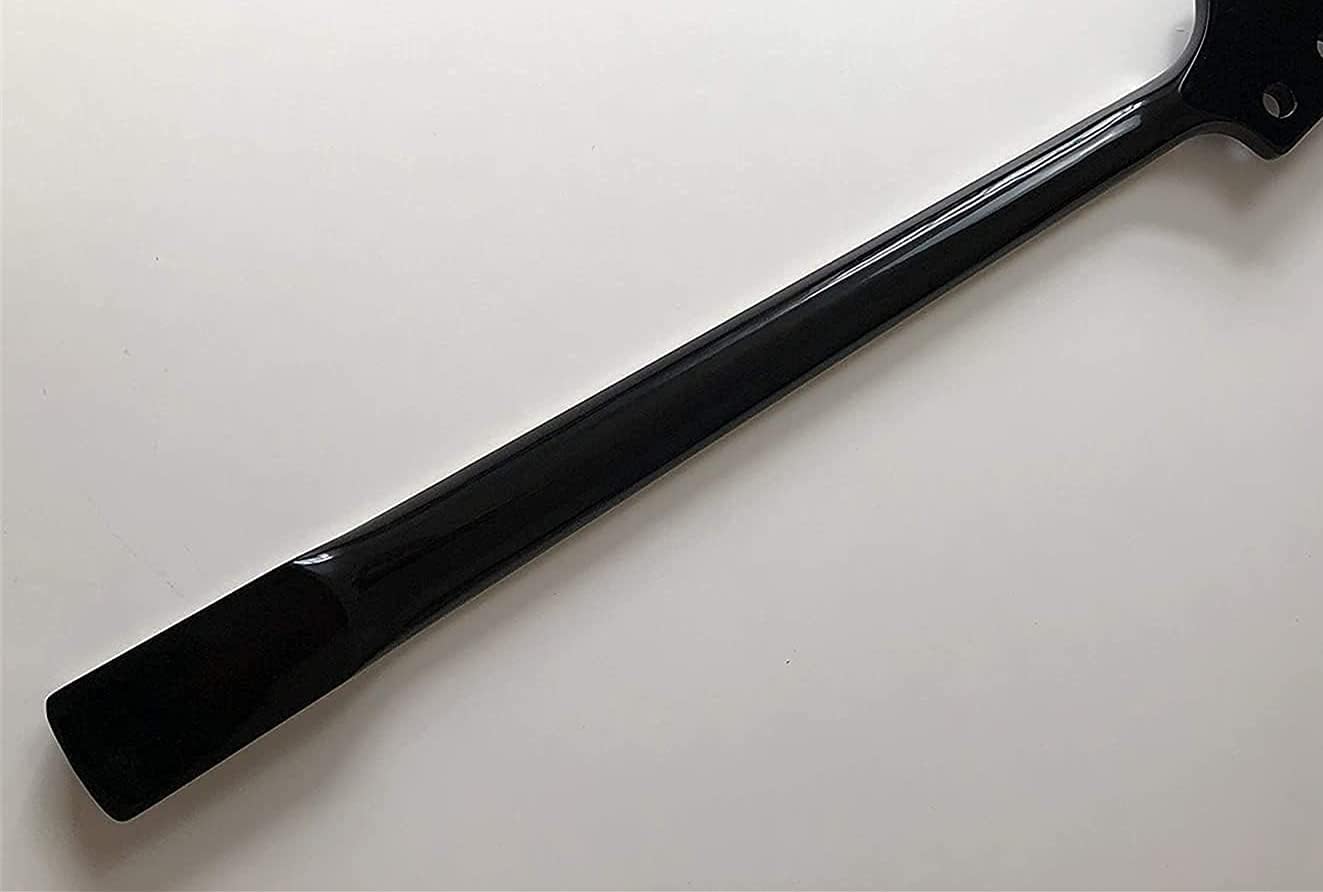 4 String Electric guitar bass neck 20fret 34Inch Maple Rosewood Fingerboard block Inlay Black Gloss