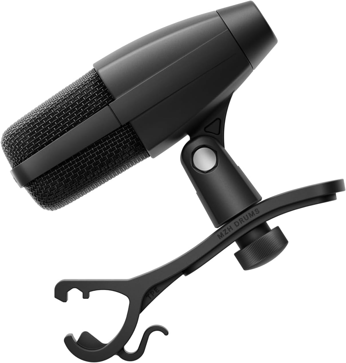 Sennheiser MD 421 KOMPAKT Multipurpose Cardioid Dynamic Microphone with Drum Clamp Bundle with On-Stage Stands MS7920B Bass Drum/Boom Combo Mic Stand, XLR- XLR Cable