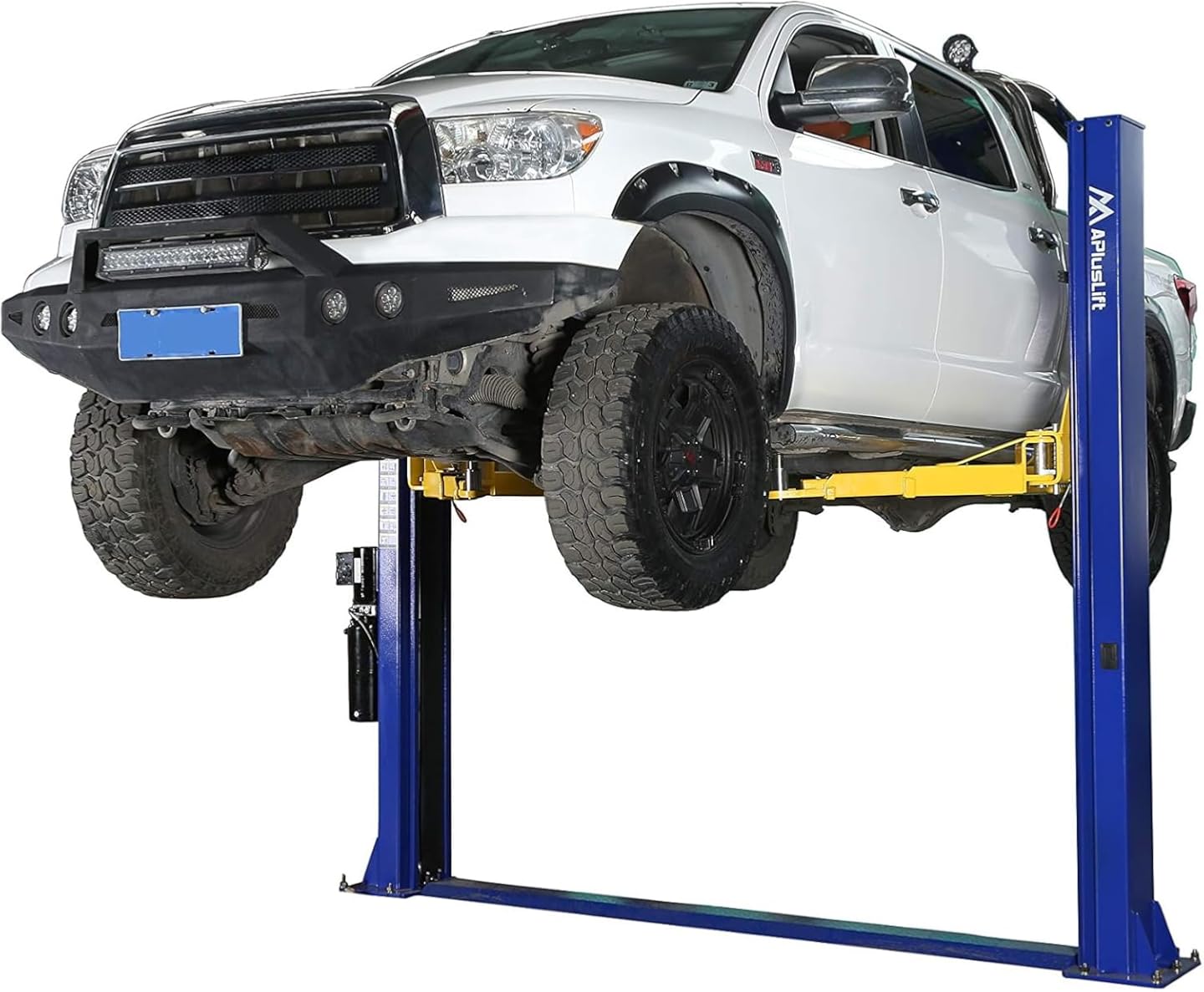 APlusLift HW-10KBP 10000LB Two Post Floor Plate Car Lift/Industry Leading 36 Months Part Replacements