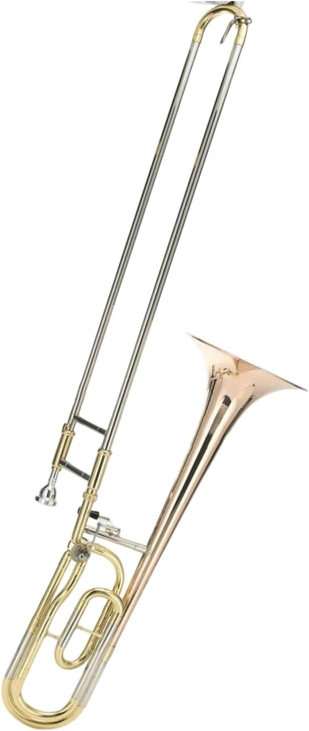 Adult Trombone Instrument Phosphor Bronze Tenor Trombone With Bb Key And Box Mouthpiece