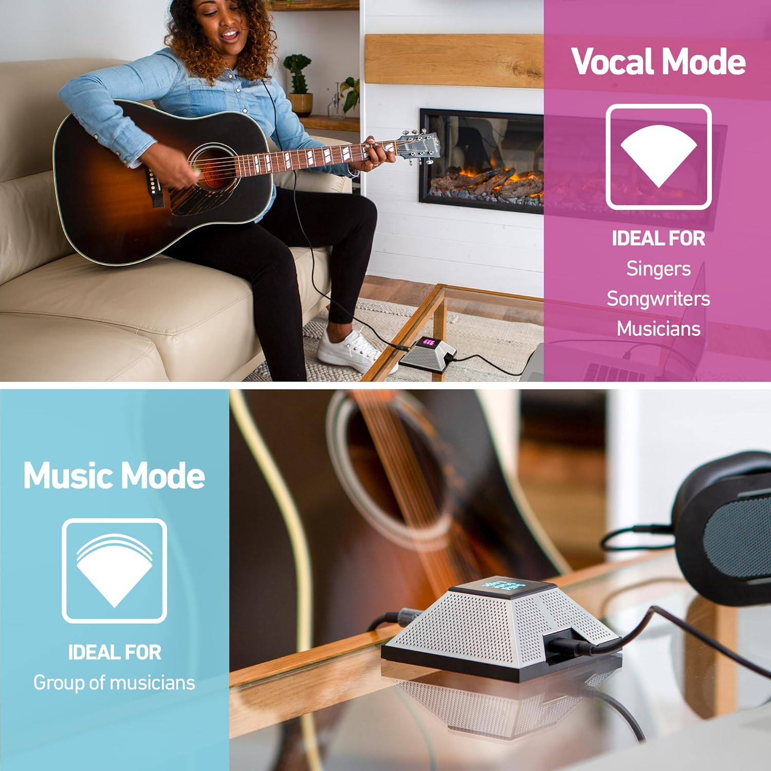 Solid State Logic SSL CONNEX, Portable USB Microphone. Conferencing, Content Creation, Live Streaming, Music Recording on PC/Mac, Quad Condenser Microphone Array and 4 User Modes