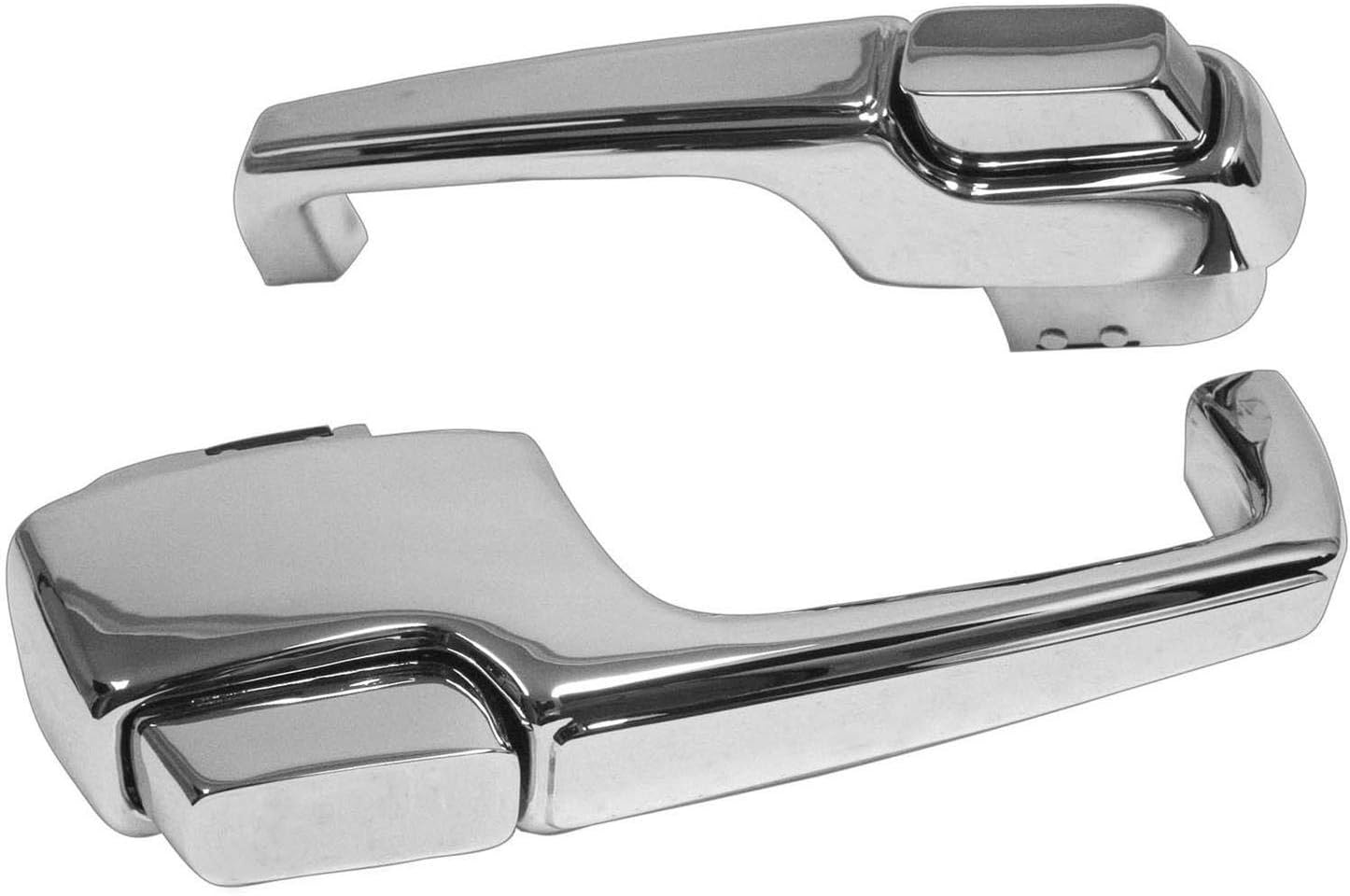 Speedway Motors Outside Door Handles for 1967-1972 Chevy Pickup Trucks, Direct-Fit Exterior Replacement Handle Pair with Hardware and Gaskets Included for Classic Chevy Restoration