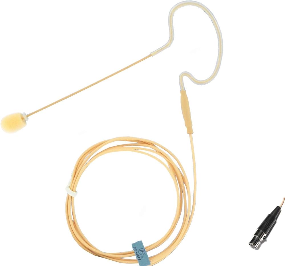 AVL630K-SH4 Tan Color Kids Mini Headset Microphone for Shure