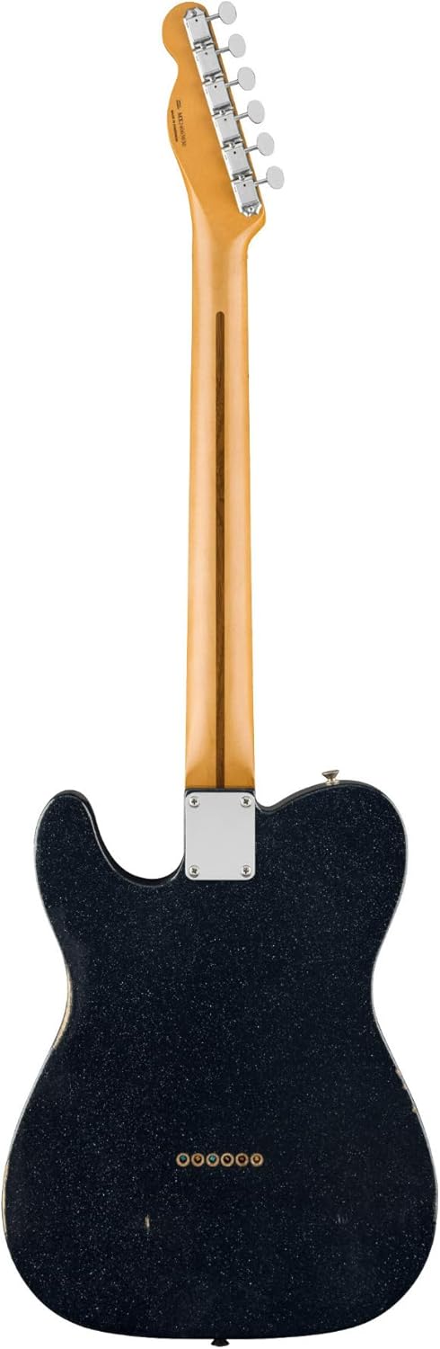 Fender Brad Paisley Road Worn Telecaster - Black Sparkle