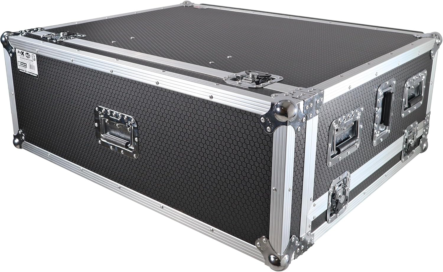 ProX XS-SIIMPACTDHW ATA Digital Audio Mixer Flight Case for SI Impact Console with Doghouse compartment and Caster wheels