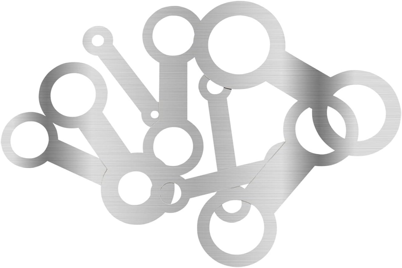 Saxophone Parts Leather Pad Tool Woodwind Instrument Accessory 8 Pcs Flat Pressure Pad Set Saxophone Repairing Tools Kit