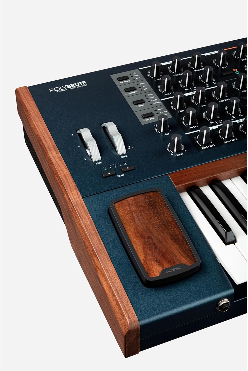 Arturia PolyBrute 6-Voice Polyphonic Morphing Analog Synthesizer Natural Wood