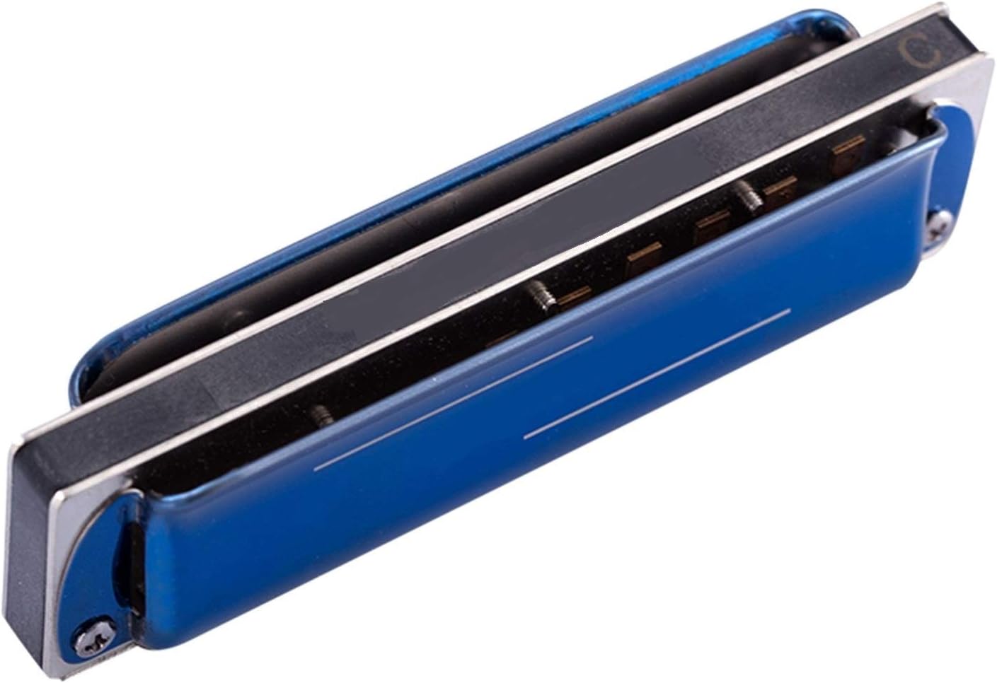 SUOFEILAIMU 10 Harmonica Diatonic Blues Harp Professional Harmonica Woodwind Instrument (Color : Key of Ab)