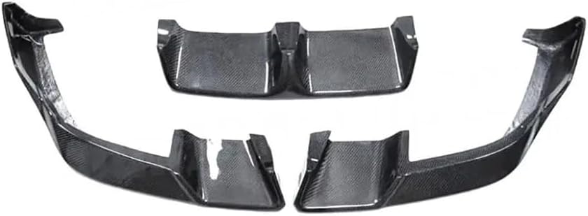 Carbon Fiber Front Bumper Chin Spoiler for BMW F96 X6M 2019-2022 FRP Front Bumper Lip Chin Spoiler Car Styling(Carbon Fiber)