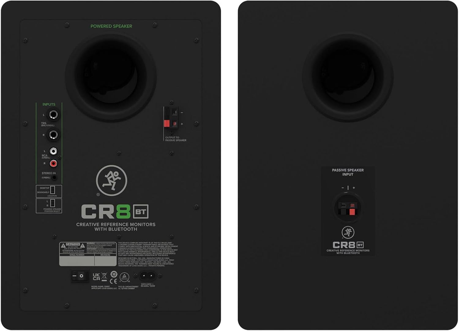 Audiosavings Bundle: Pair of Mackie CR8BT 8