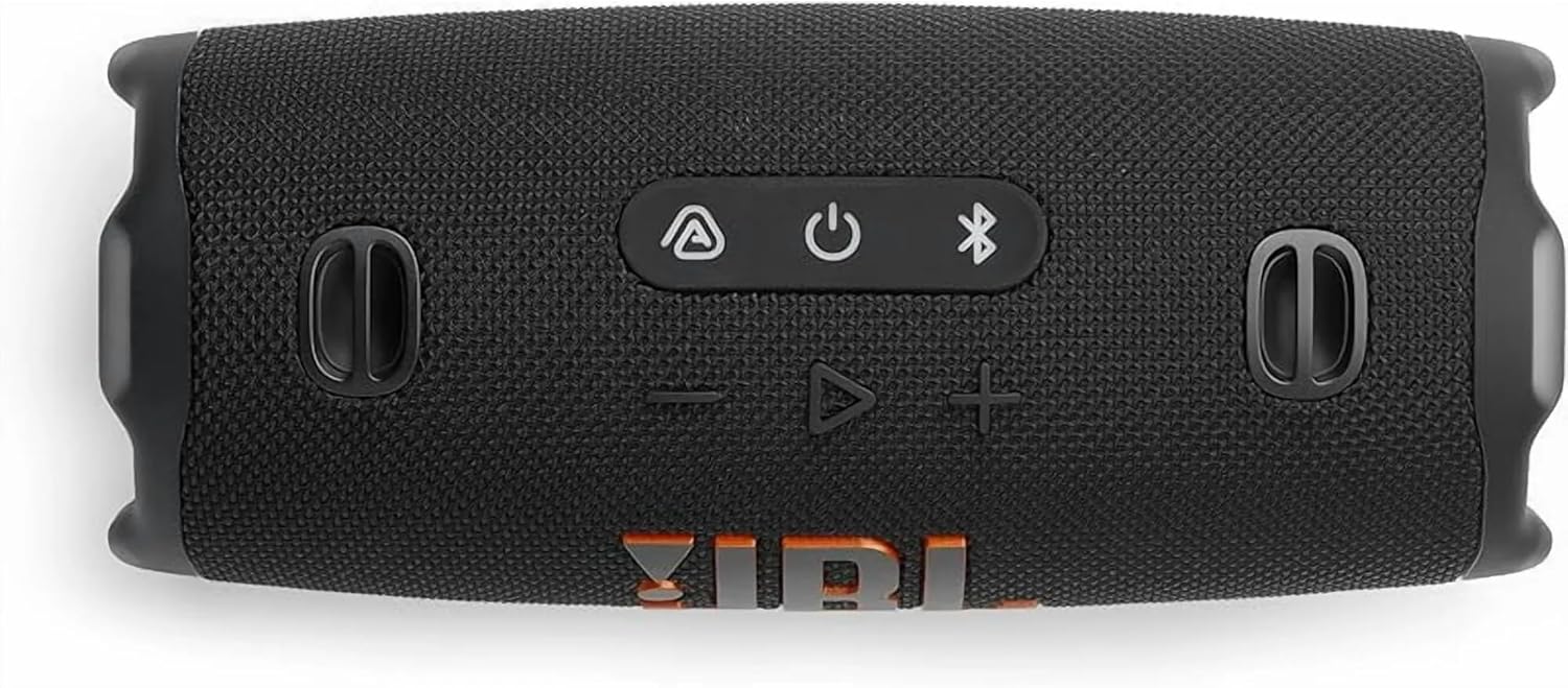 Charge 6 Portable Bluetooth Speaker | IP68 Waterproof, DustProof, and DropProof, Outdoor Wireless Audio | 28Hrs Playtime Megen Hardshell Protection Case (Black)