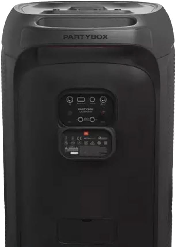 JBL PartyBox Ultimate 1100W Portable Speaker - Wi-fi & Bluetooth Connectivity Splashproof, Powerful Sound and Light Show (JBLPARTYBOXULTAM) + Wireless Two Microphone System with Receiver + More