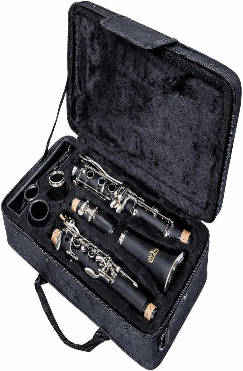 GKW Bb Clarinet – Student & Intermediate, Complete Set with Accessories, Easy Maintenance, Clear Sound, Ideal for School Band and Beginners