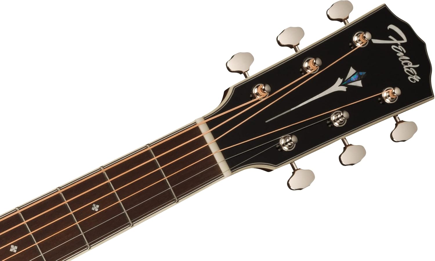 Fender Paramount PS-220E Parlor Acoustic Guitar, with 2-Year Warranty, 3-Color Vintage Sunburst, with Case