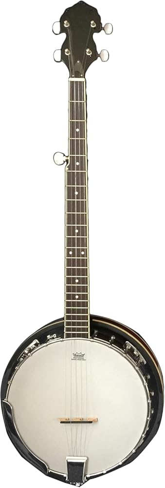 5-String Banjo 24 Bracket with Closed Solid Back and Geared 5th Tuner