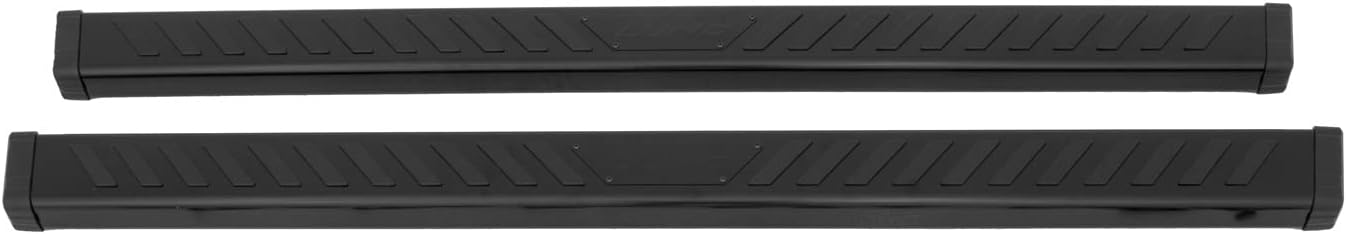 Lund 28565022 Summit Ridge 2.0 Black Stainless Steel Running Boards for 2007-2018 Silverado & Sierra 1500, 2500 HD, 3500 HD with Crew Cab