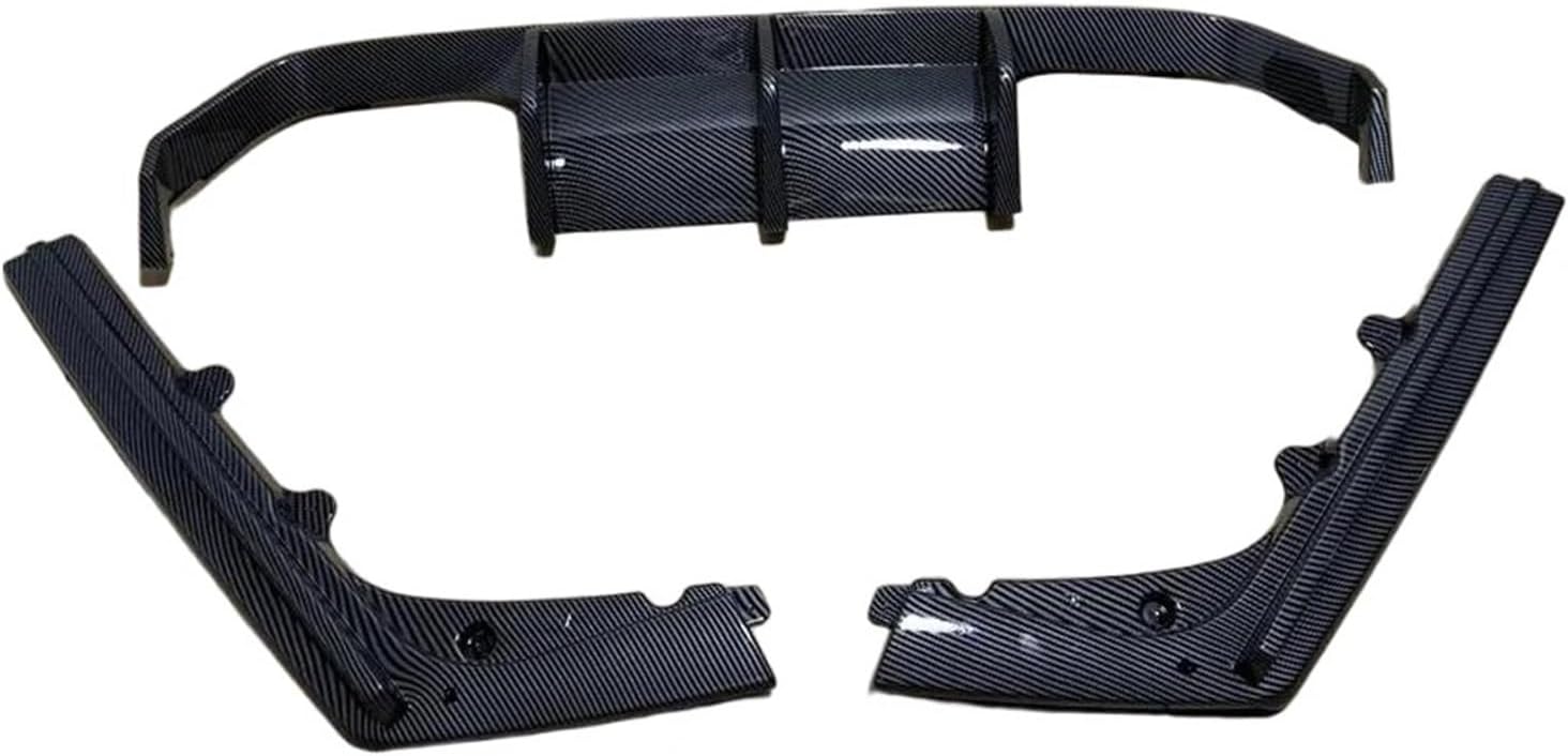 Rear Diffuser Compatible for BMW M3 F80 M4 F82 F83 2014-2020 V Style Car Rear Bumper Corner Spoiler Splitter Protector Guard Accessories(Style 1)