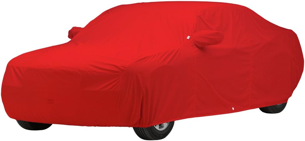 Covercraft Custom Fit Car Cover for Select Cadillac XTS Models - WeatherShield HP (Red)