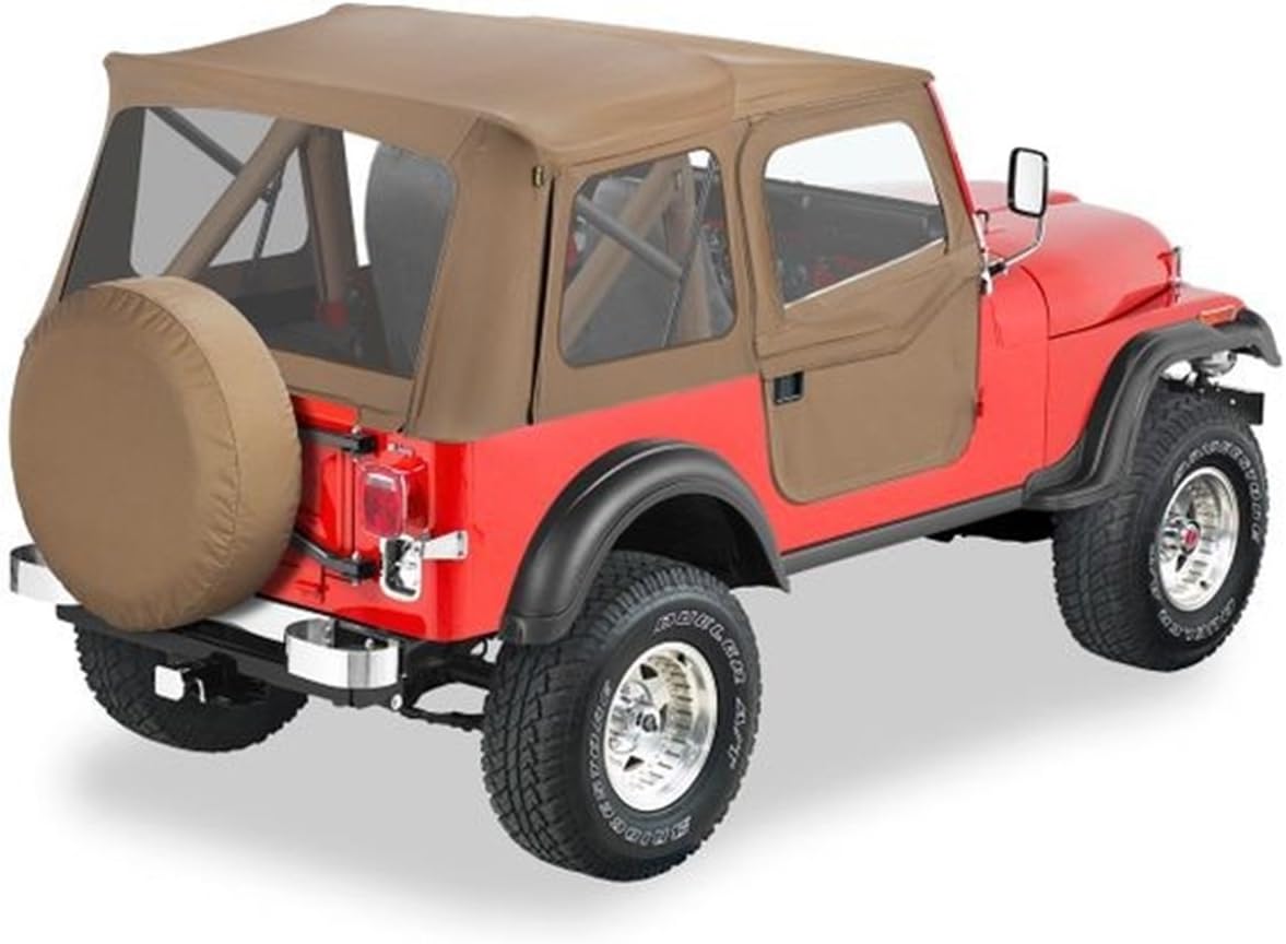 Bestop 5159704 Tan Supertop Classic for 1976-1983 Jeep CJ5