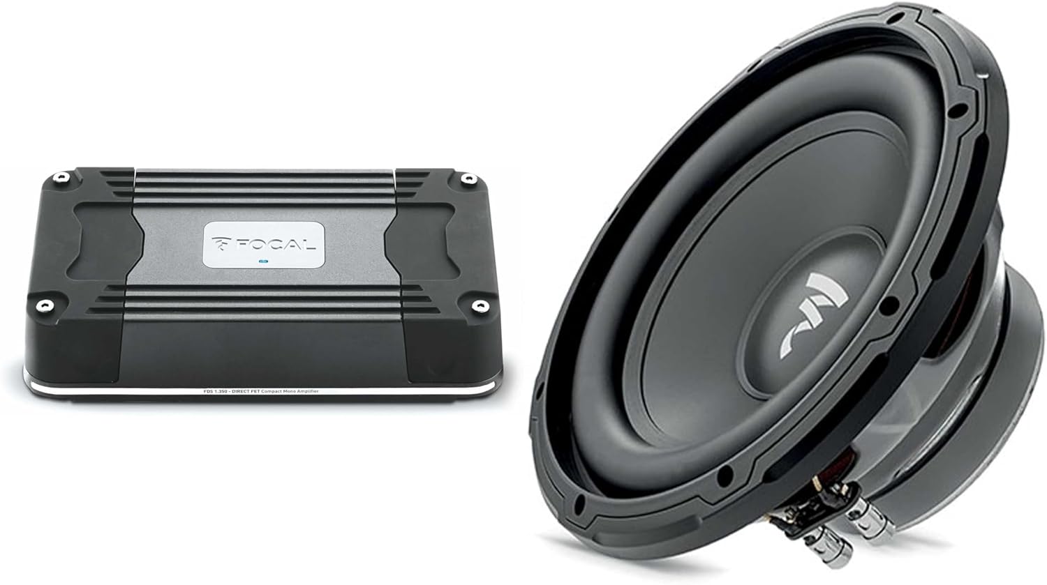 Focal FDS-1.350 1 Channel Amplifier 1 x 350 W and SUB 10 10