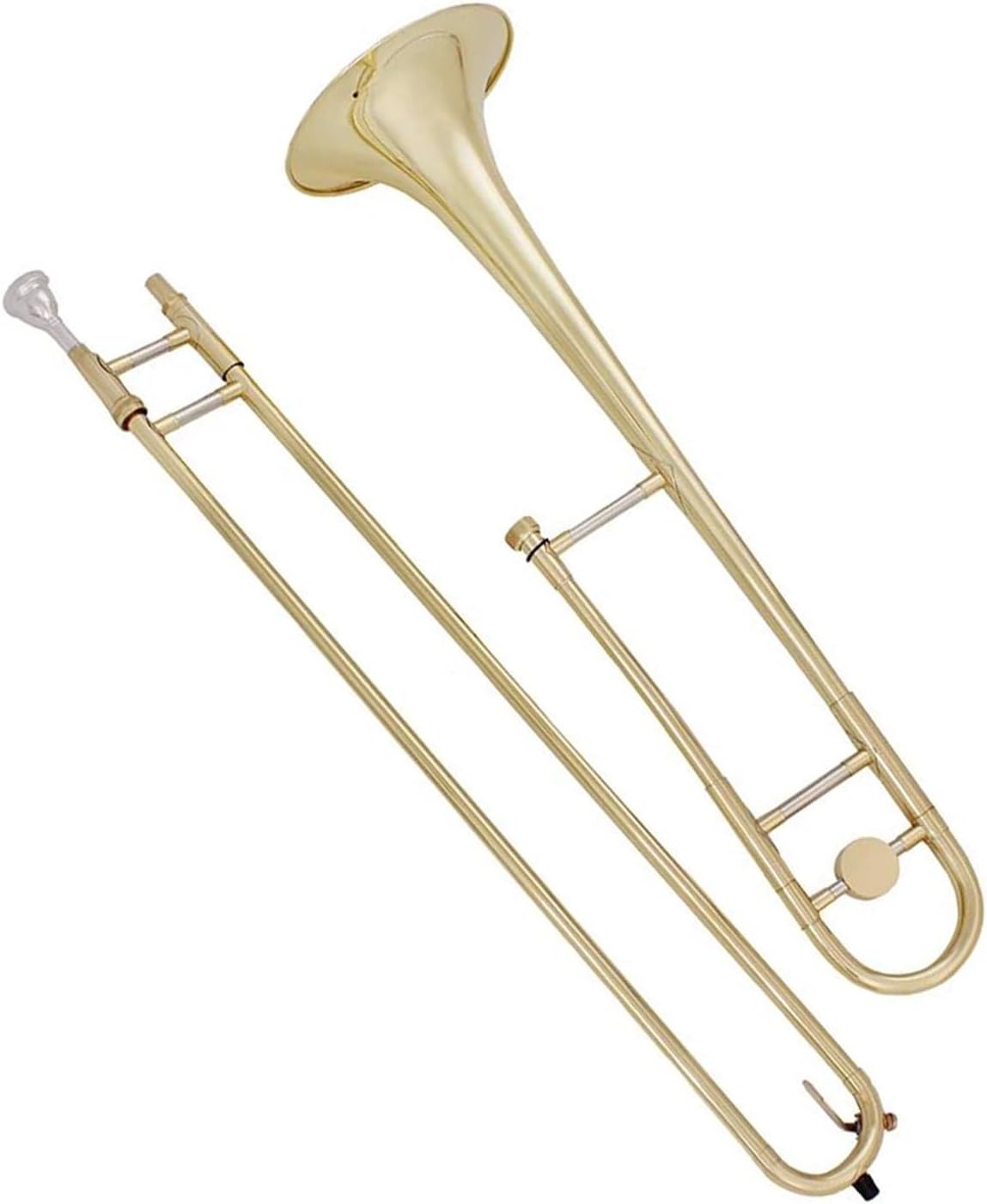 Professionals euphonium Professional Bb Alto Trombon Lacquered Gold Trombone B Flat Brass Trombone With Box Cloth Musical Instrument Parts